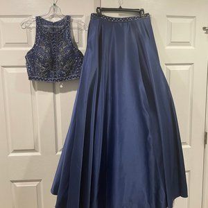 Blue Prom Dress